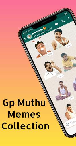 GP Muthu Tamil Comedy Stickers screenshot 2