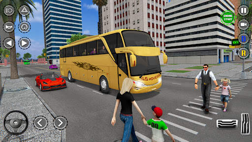 City Bus Games Simulator 3D screenshot 1