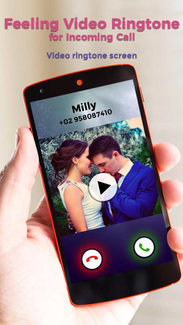 Feeling Video Ringtone for Incoming Call screenshot 1
