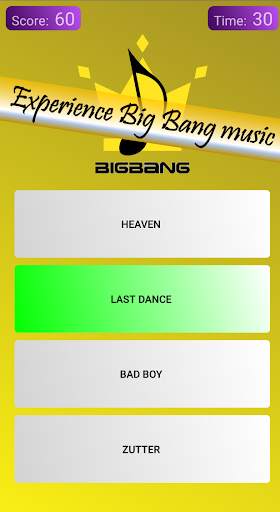 Big Bang Song Quiz screenshot 2