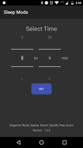 Sleep Mode - Music App Killer screenshot 1