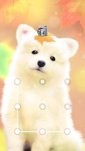 AppLock Live Theme Puppy screenshot 1