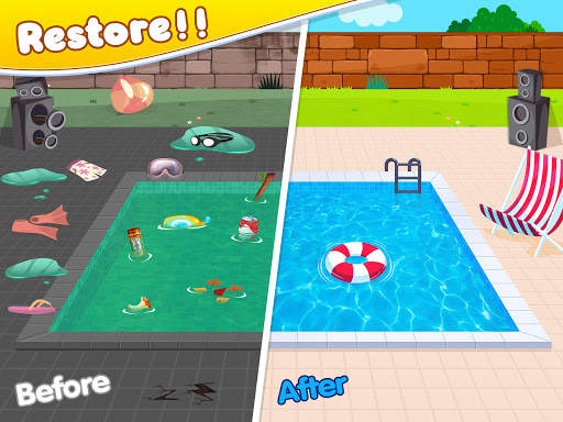 Sweet House Cleaning Game - Home Cleaning screenshot 6