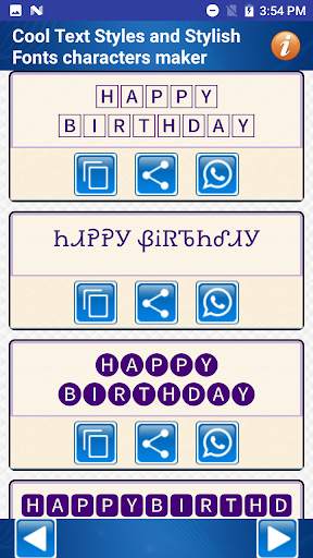 Cool Text & Fonts Styles maker screenshot 2