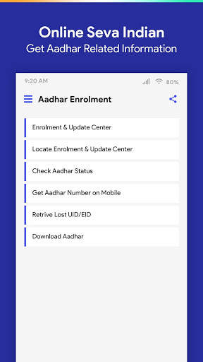 Online Seva : Digital Services India screenshot 3