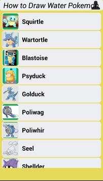 How to Draw Water Pokemon screenshot 2