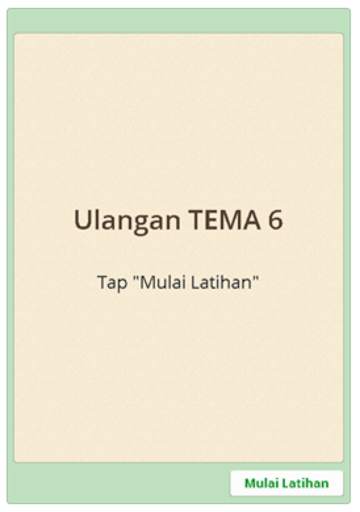Latihan Soal SD Kelas 1 Tema 6 screenshot 3