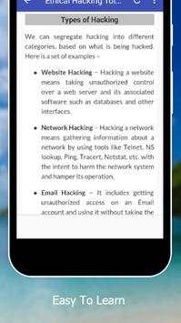 Tutorials for Ethical Hacking Offline скриншот 4