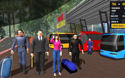 Coach Bus Driving 3d - Coach Bus Game screenshot 5