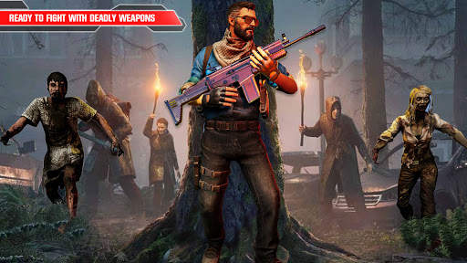 Misi Penembakan Zombie FPS - Pembunuh Zombie Terak screenshot 1
