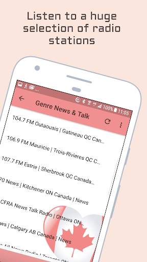 Canada Radio Music & News screenshot 2