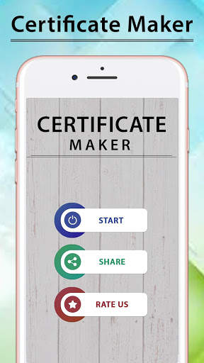 Professional Certificate Maker screenshot 1