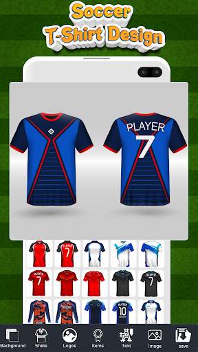 Football Jersey Maker - T Shir screenshot 1