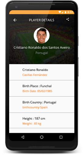 LiveScore : Soccer 2021 screenshot 6