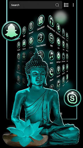 Lord Buddha Launcher Theme screenshot 3