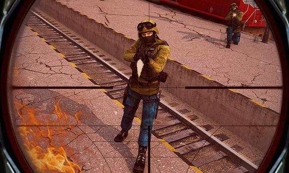 Train Escape Sniper Shooter 3D screenshot 3
