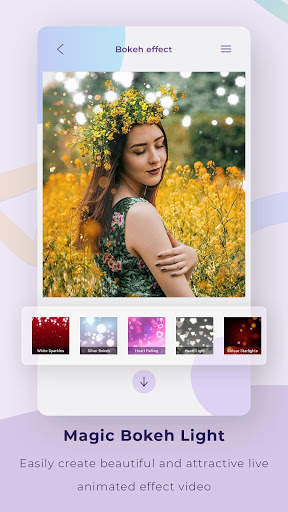 Bokeh Effect Video Maker screenshot 1