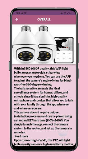 wifi light bulb camera guide screenshot 3