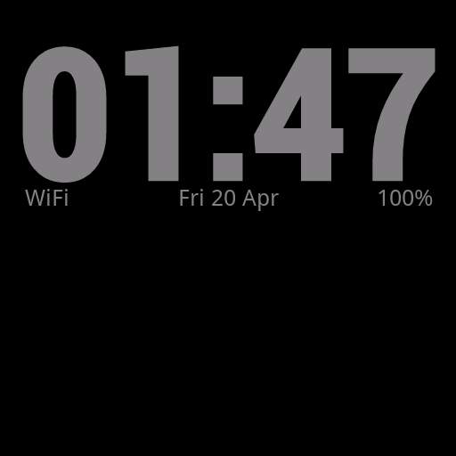 Simple Clock Live Wallpaper 1.11