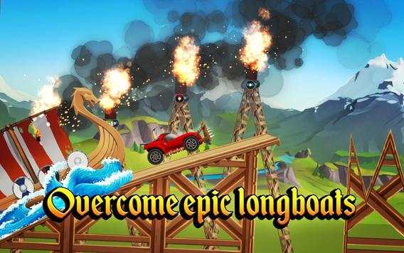 Viking Legends: Funny Car Race Game screenshot 3