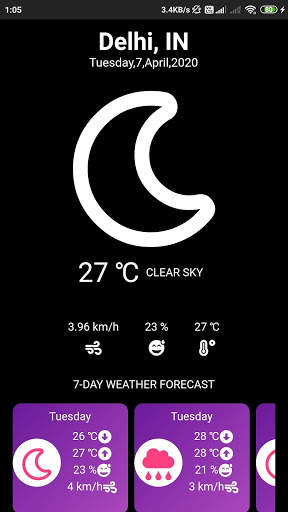 Free Weather Pro screenshot 2