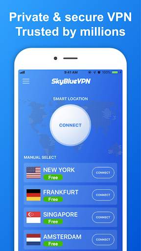 SkyBlueVPN: Free VPN Proxy Server & Secure Service screenshot 2