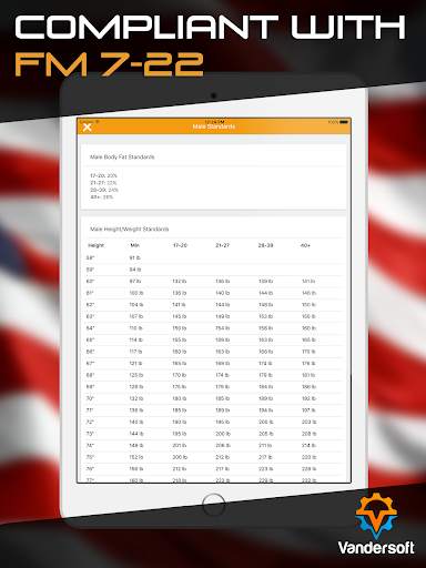 Army PRT - U.S. Army APFT Calculator screenshot 7