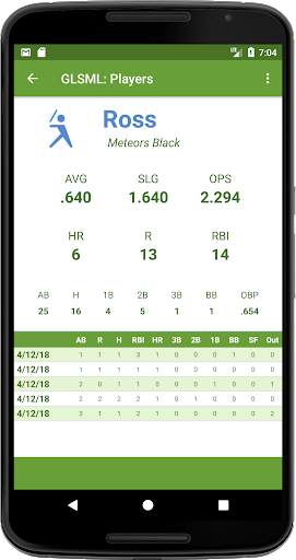 Sleek Stats - Softball StatKeeper screenshot 6