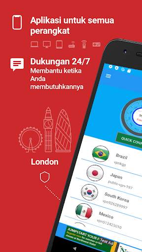 cvpn pro : Free global unlimited VPN proxy screenshot 2