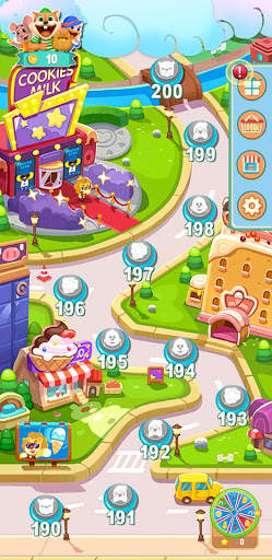 🙈Protect Animals -Fruit Match 3  game candy screenshot 1