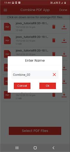 Combine PDF App screenshot 4