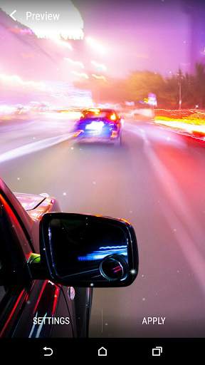 Car in Motion Live Wallpaper स्क्रीनशॉट 3