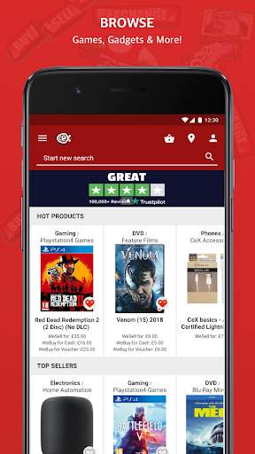 CeX: Tech & Games - Buy & Sell screenshot 1
