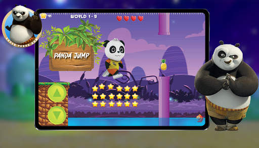 Super Panda run kart: Offline 3D game: Old school screenshot 5