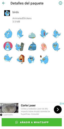 Animated Sticker Maker for WA  движущиеся наклейки скриншот 3