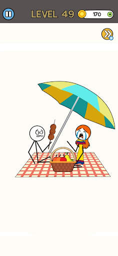 Draw Brain: Girl Story screenshot 2