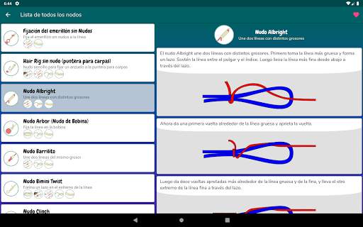 Fishing Knots - Nudos de pesca screenshot 5