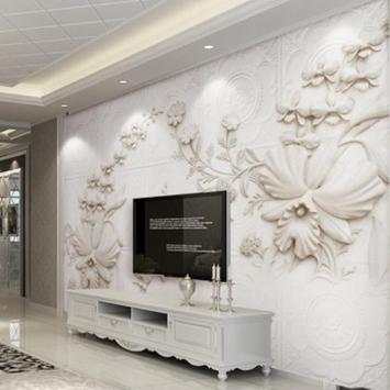 Wallpaper Wall Design Ideas screenshot 2