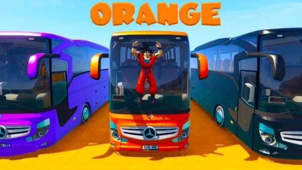Superhero Big Bus Stunt Simulator : Kids Racing screenshot 2