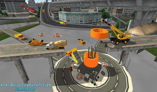 Grand Bridge Construction Simulator - Crane Driver screenshot 6