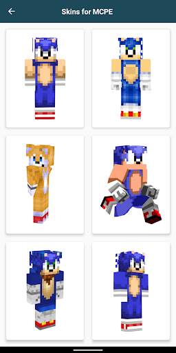 Soni Skins for Minecraft PE screenshot 4