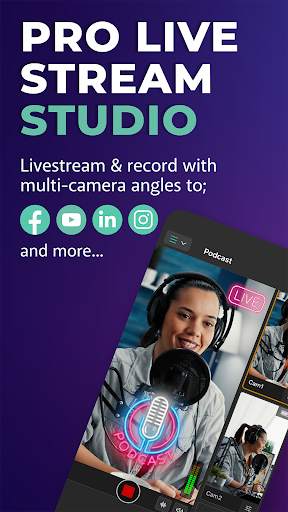 RECnGO: Live stream like a pro screenshot 1