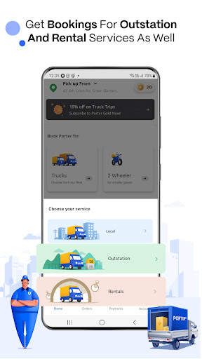 Truck & Bike Delivery - Porter screenshot 6