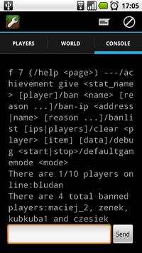 MConsole, Minecraft RCON Admin screenshot 4