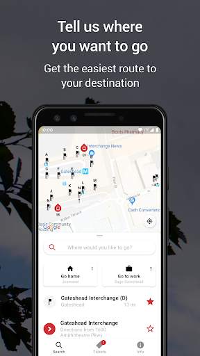 Go North East App screenshot 1