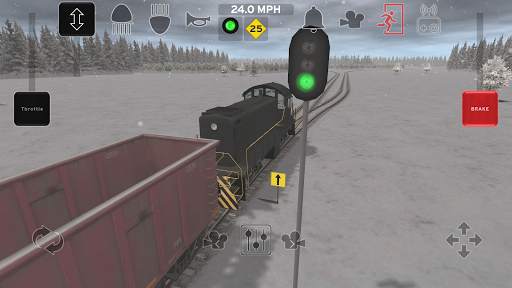 Train and rail yard simulator screenshot 1