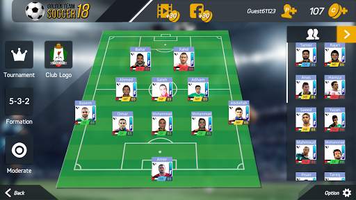 Golden Team Soccer 18 screenshot 5