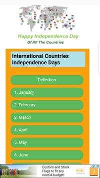 Independence Days Of All Countries screenshot 1