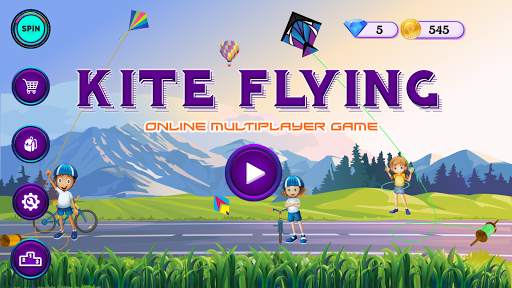 Kite Flying Online Game (Kite  screenshot 1