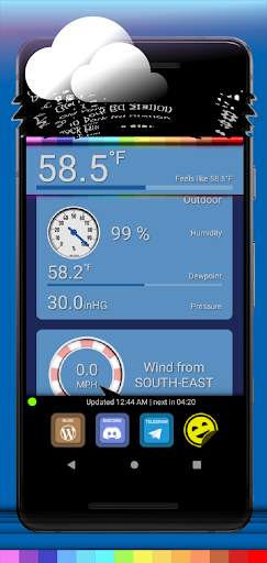 AW Dash - Ambient Weather Station Companion App скриншот 1